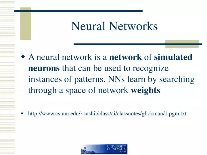 neural networks