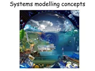 Systems modelling concepts
