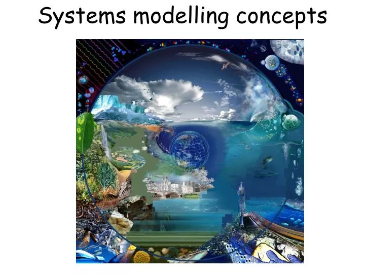 systems modelling concepts