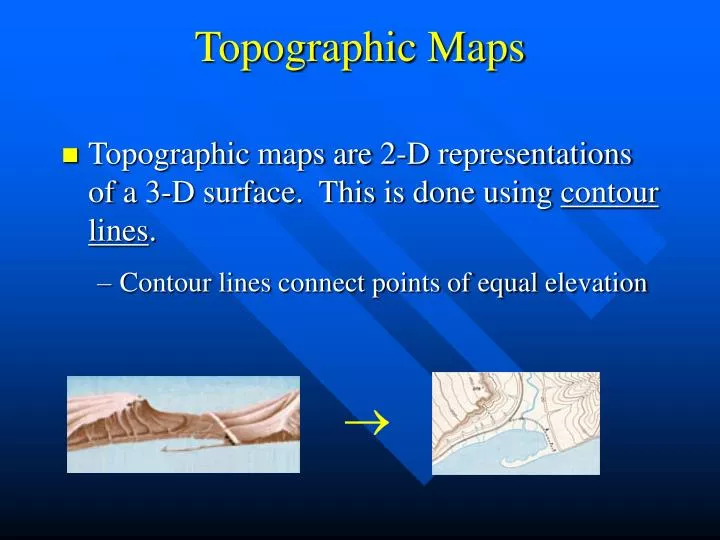 topographic maps