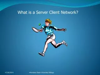 What is a Server Client Network?
