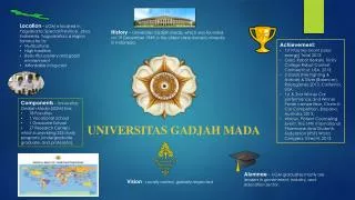 Alumnae – UGM graduates mostly are leaders in government, industry, and education sector.