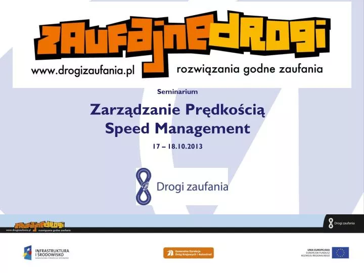 seminarium zarz dzanie pr dko ci speed management 17 18 10 2013