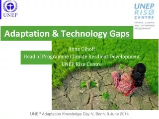 Adaptation &amp; Technology Gaps