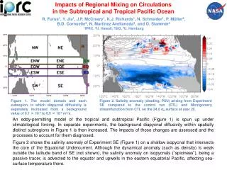 Impacts of Regional Mixing on Circulations in the Subtropical and Tropical Pacific Ocean