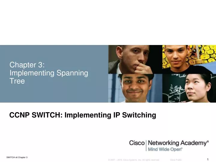 chapter 3 implementing spanning tree