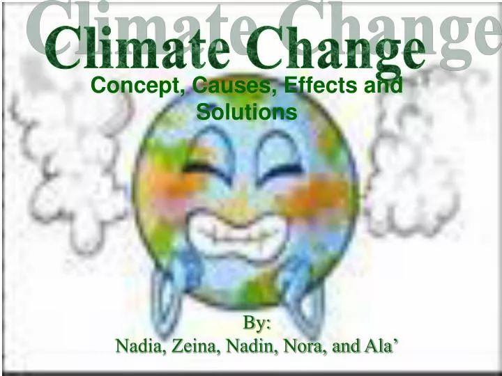 concept causes effects and solutions