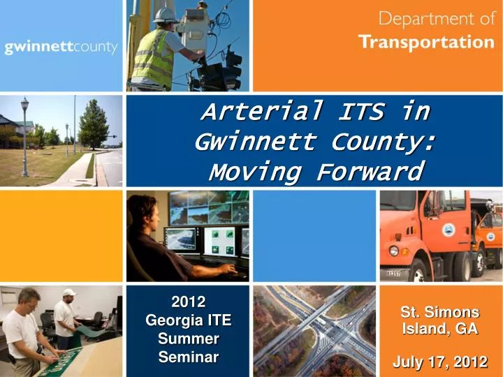arterial its in gwinnett county moving forward
