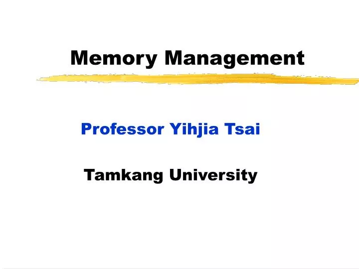 memory management