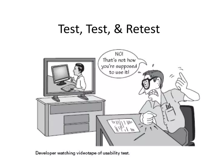 test test retest