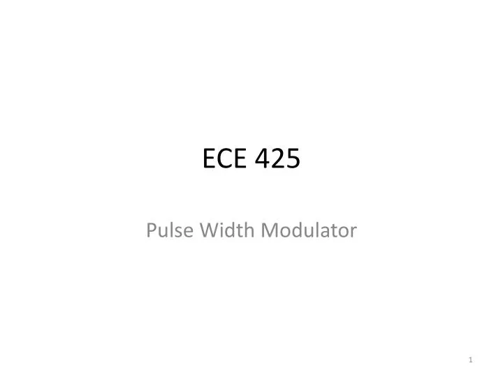 ece 425