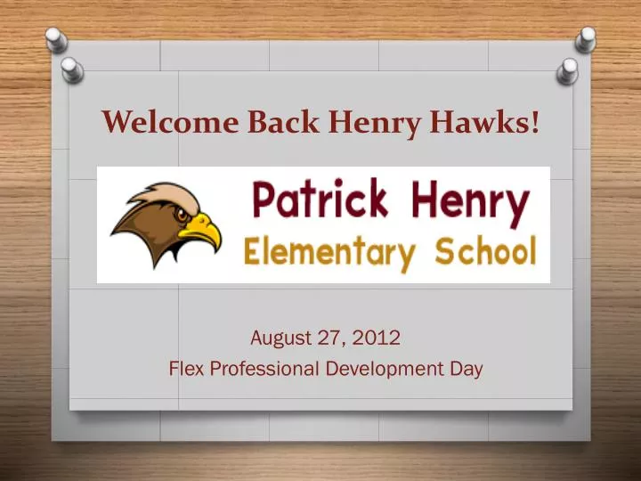 welcome back henry hawks