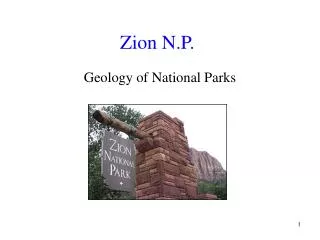 Zion N.P.