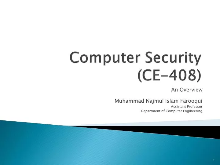 computer security ce 408