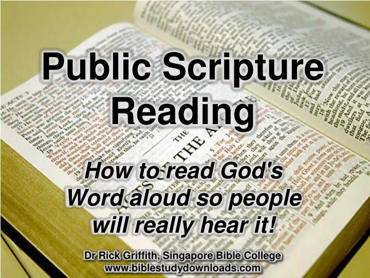 public scripture reading