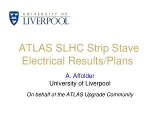 ATLAS SLHC Strip Stave Electrical Results/Plans