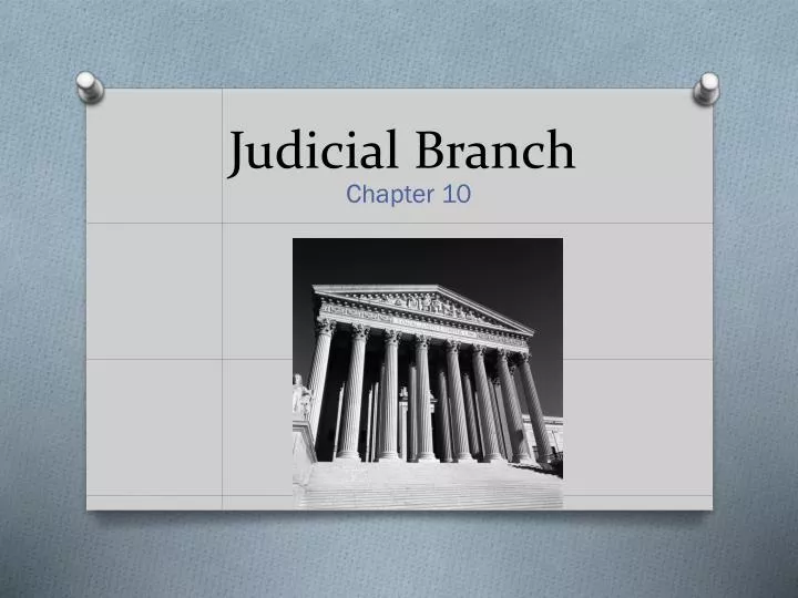 judicial branch