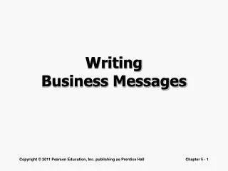 Writing Business Messages