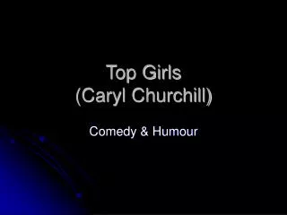 Top Girls (Caryl Churchill)