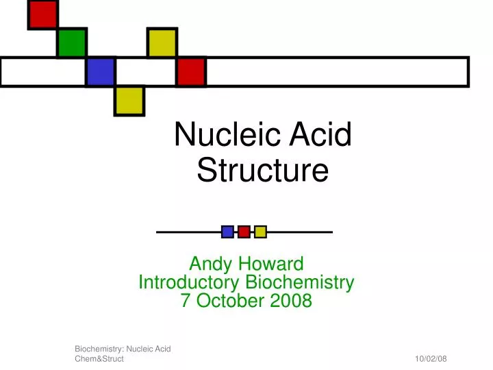 nucleic acid structure