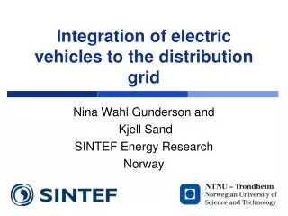 Integration of electric vehicles to the distribution grid