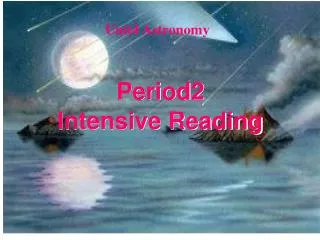 Period2 Intensive Reading