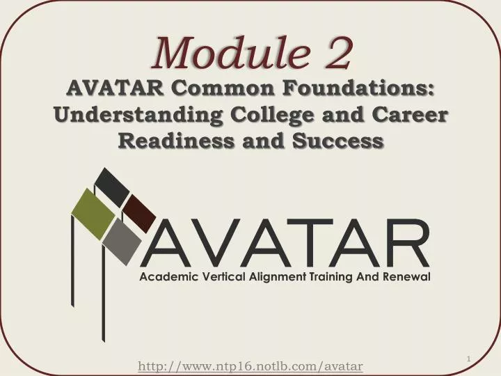 avatar common foundations understanding college and career readiness and success