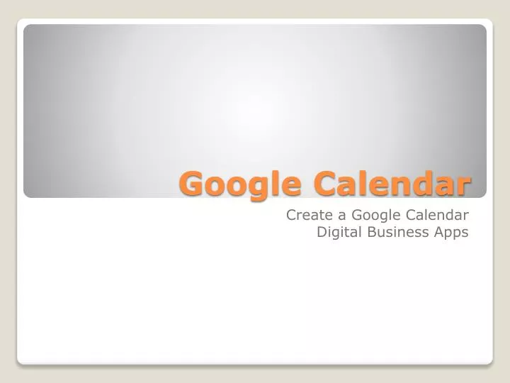 google calendar