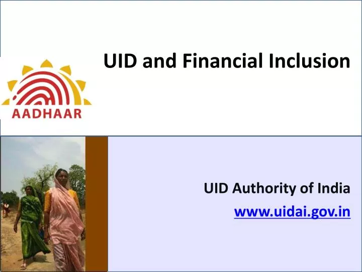 uid and financial inclusion