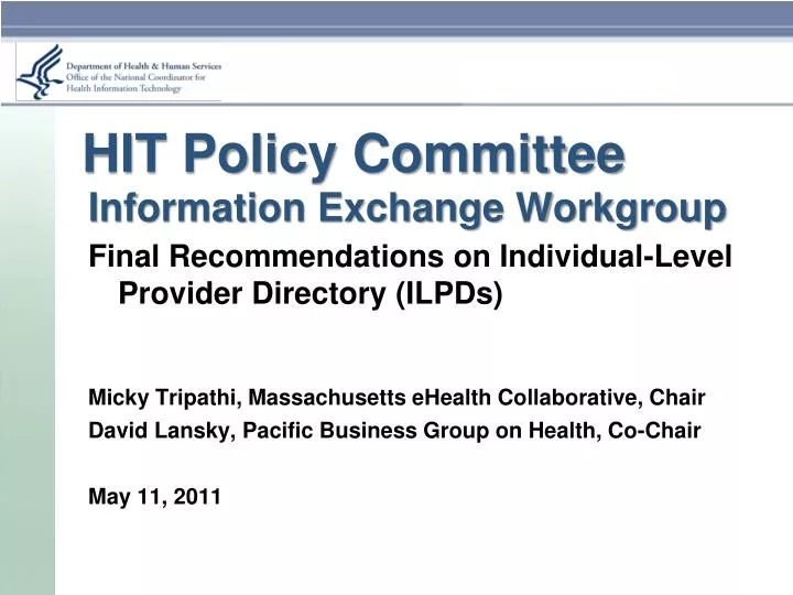 hit policy committee