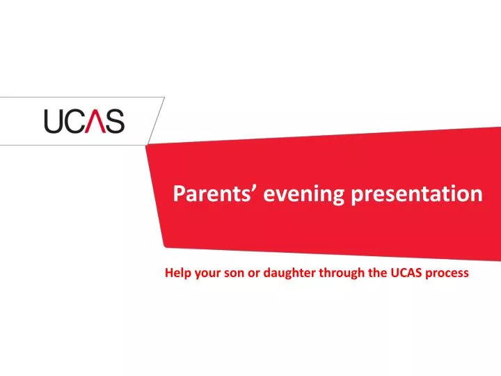 parents evening presentation