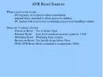 AVR Reset Sources - slide 1