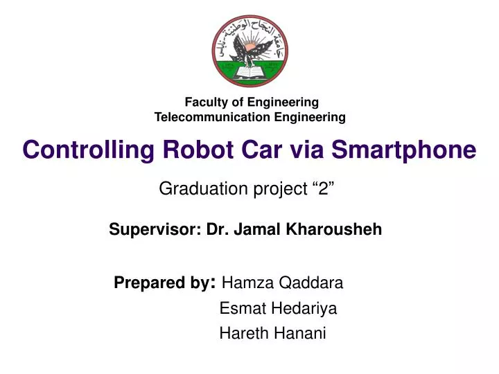 controlling robot car via smartphone