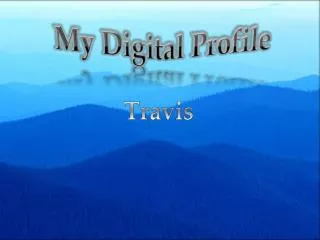 My Digital Profile