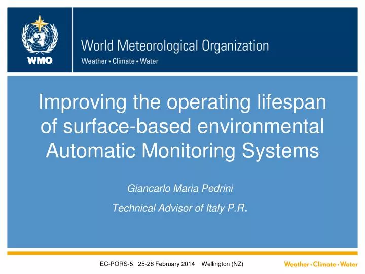 improving the operating lifespan of surface based environmental automatic monitoring systems