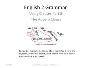 English 2 Grammar
