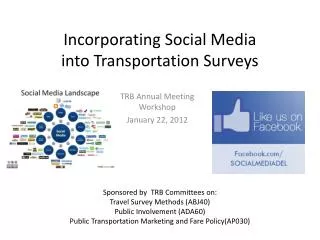 Incorporating Social Media into Transportation Surveys