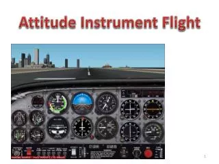 Attitude Instrument Flight