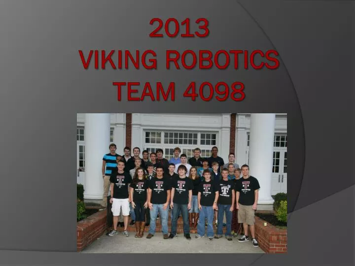 2013 viking robotics team 4098