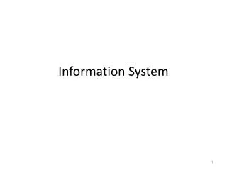 Information System