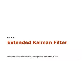 Extended Kalman Filter