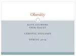 Obesity - slide 1
