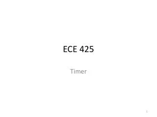 ECE 425