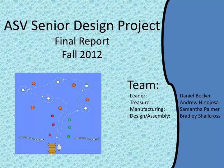 asv senior design project final report fall 2012