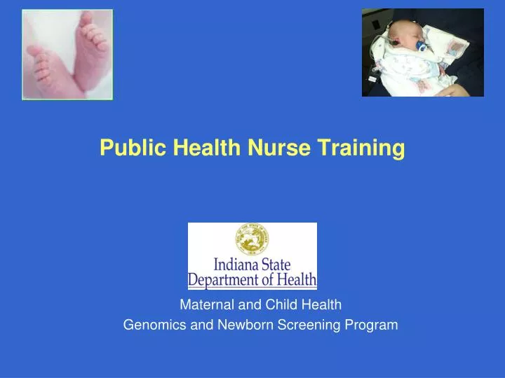 public health nurse training