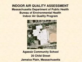 Agassiz Community School 20 Child Street Jamaica Plain, Massachusetts