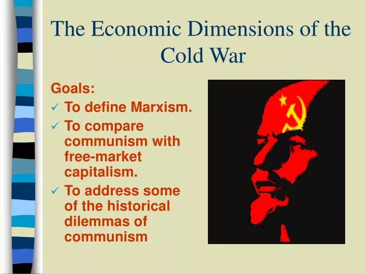 the economic dimensions of the cold war