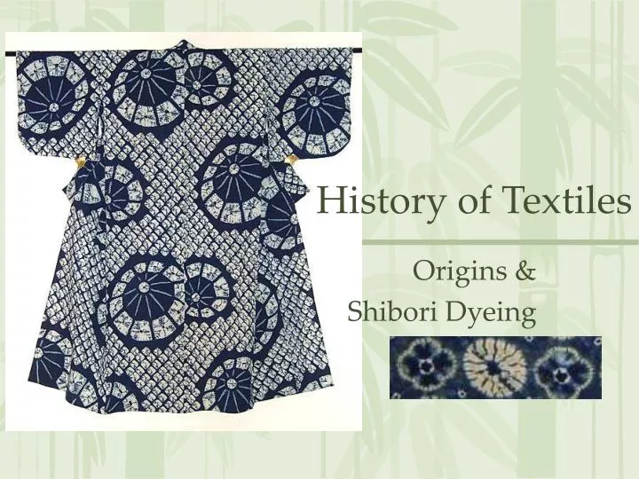 history of textiles