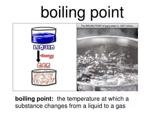 boiling point