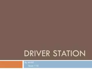 driver station